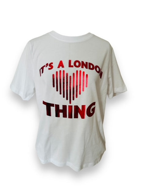 'It's a London thing' short sleeve crew neck t-shirt