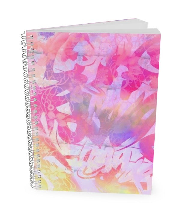 Spiral A5 Notebook - Candy girl