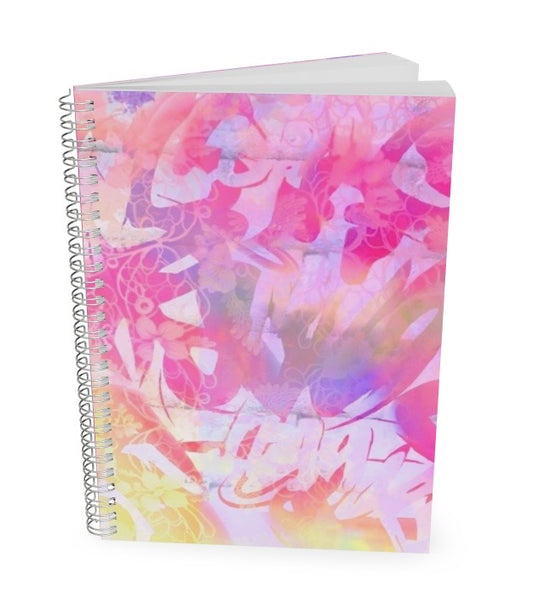 Spiral A5 Notebook - Candy girl