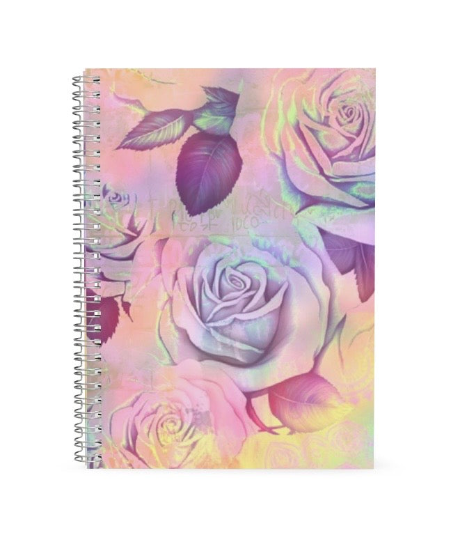 Spiral A5 Notebook - Hazy Rose