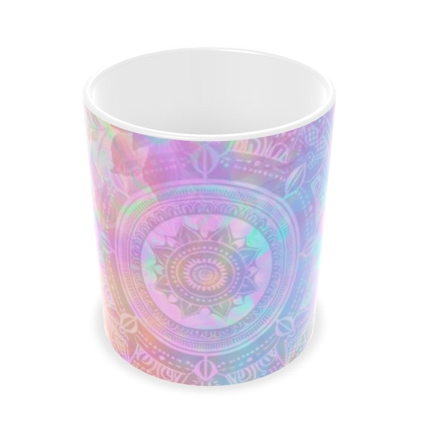 Builders Mug - 'Dreamy Mandala'