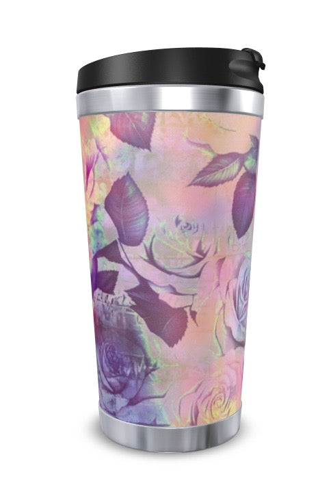 Travel Mug - 'Hazy Rose'