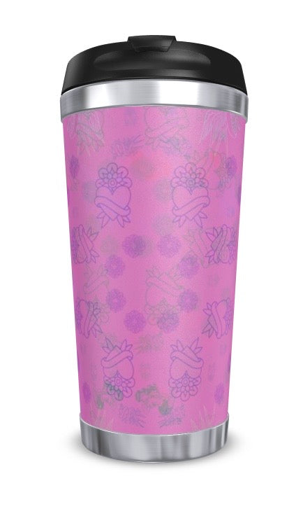 Travel Mug - 'Pinky Pin-Up'