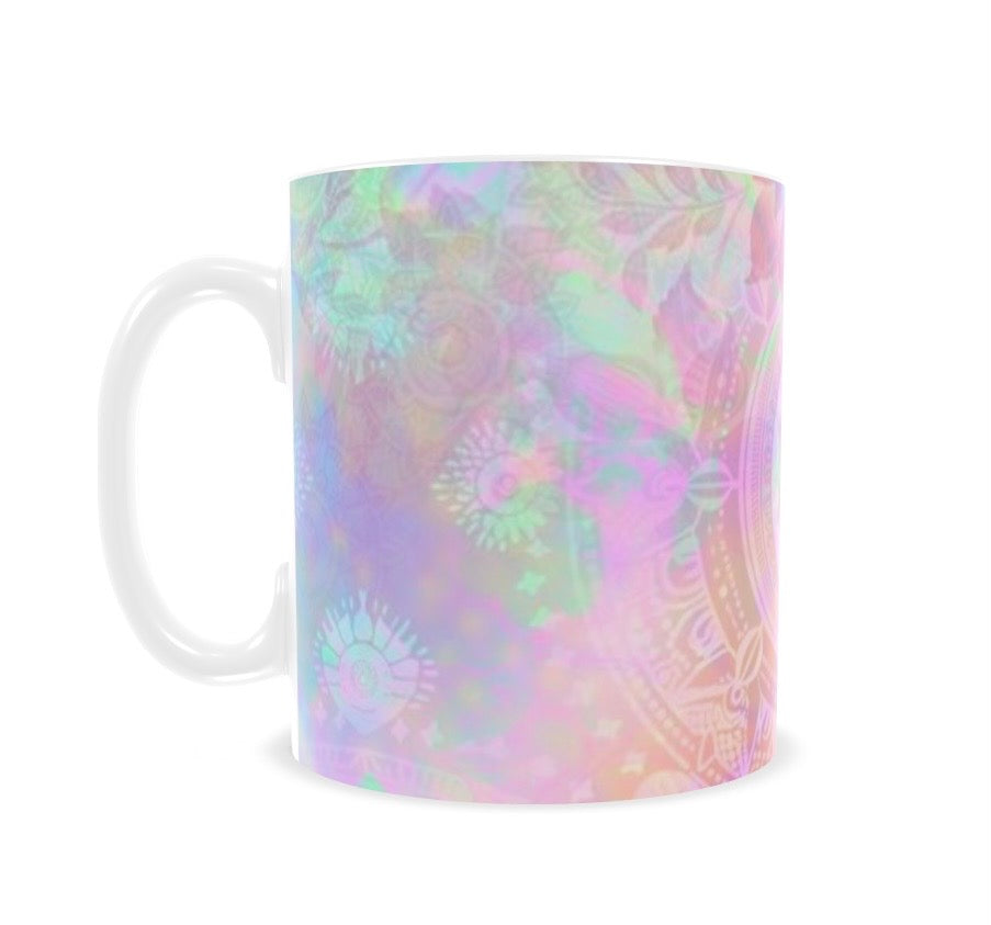 Builders Mug - 'Dreamy Mandala'
