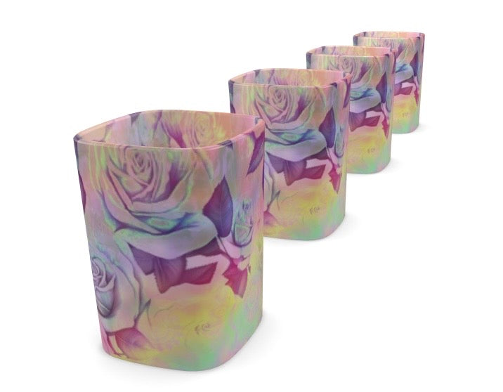 Vodka Glasses - 'Hazy Rose'